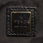 Fendi Zucchino Canvas Shoulder Bag (SHG-32070)