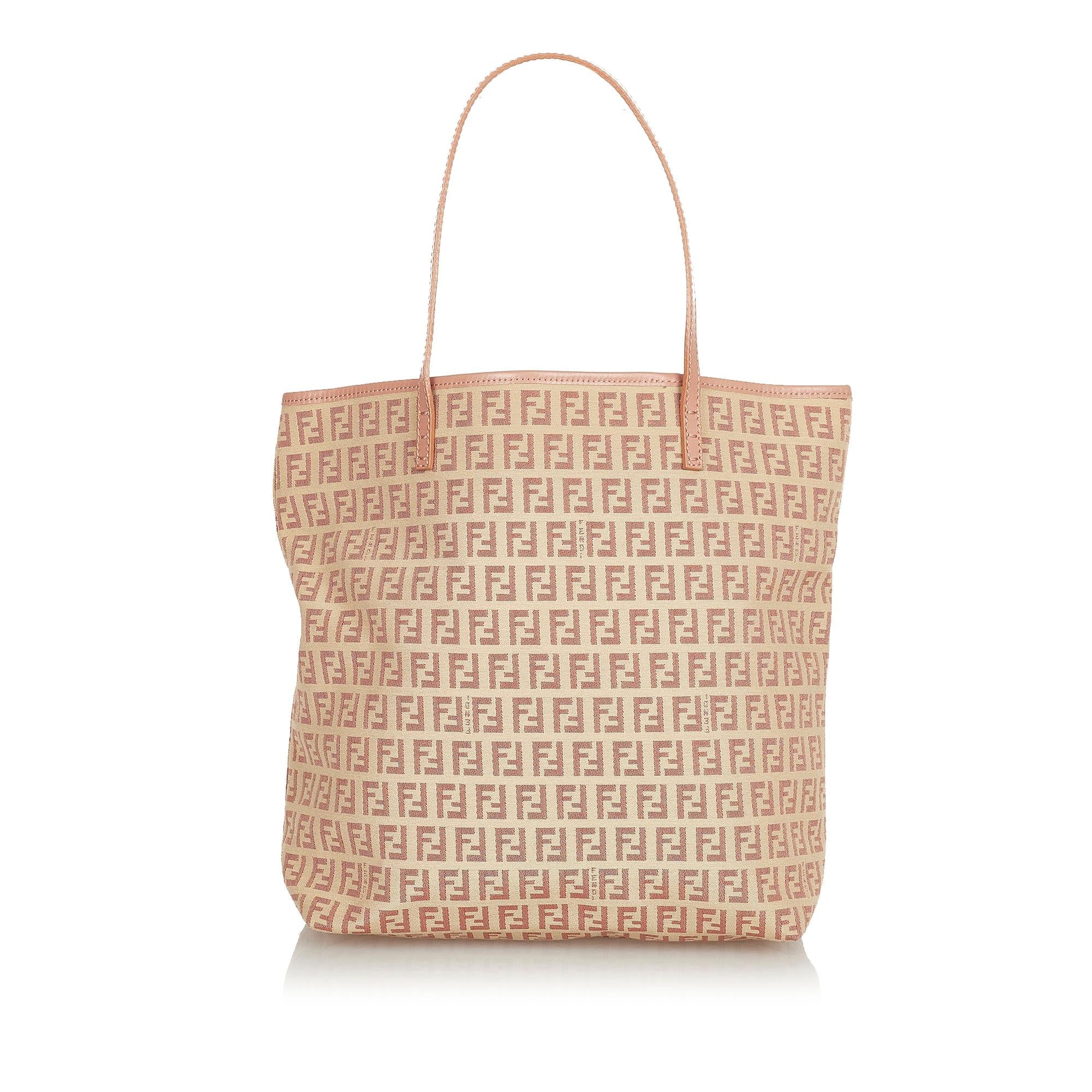 Fendi Zucchino Canvas Tote Bag (SHG-24240)