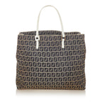 Fendi Zucchino Canvas Tote Bag (SHG-26506)