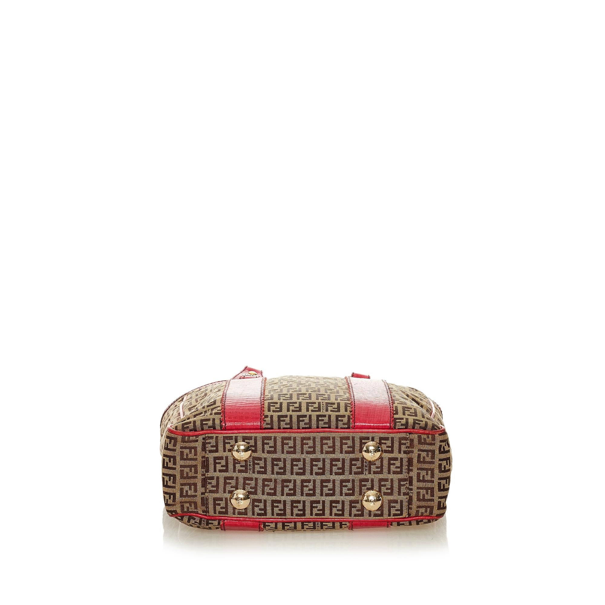 Fendi Zucchino Canvas Tote Bag (SHG-27918)