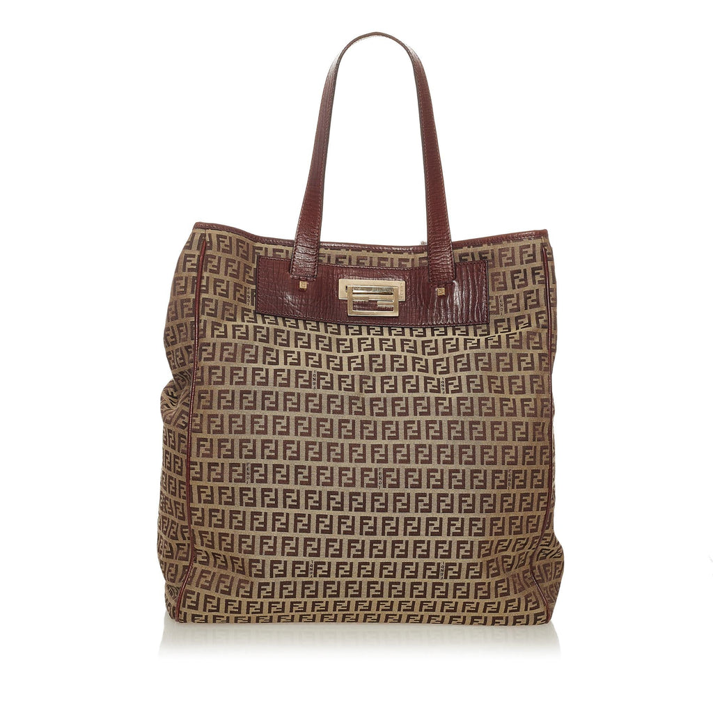 Fendi Zucchino Canvas Tote Bag (SHG-27992)