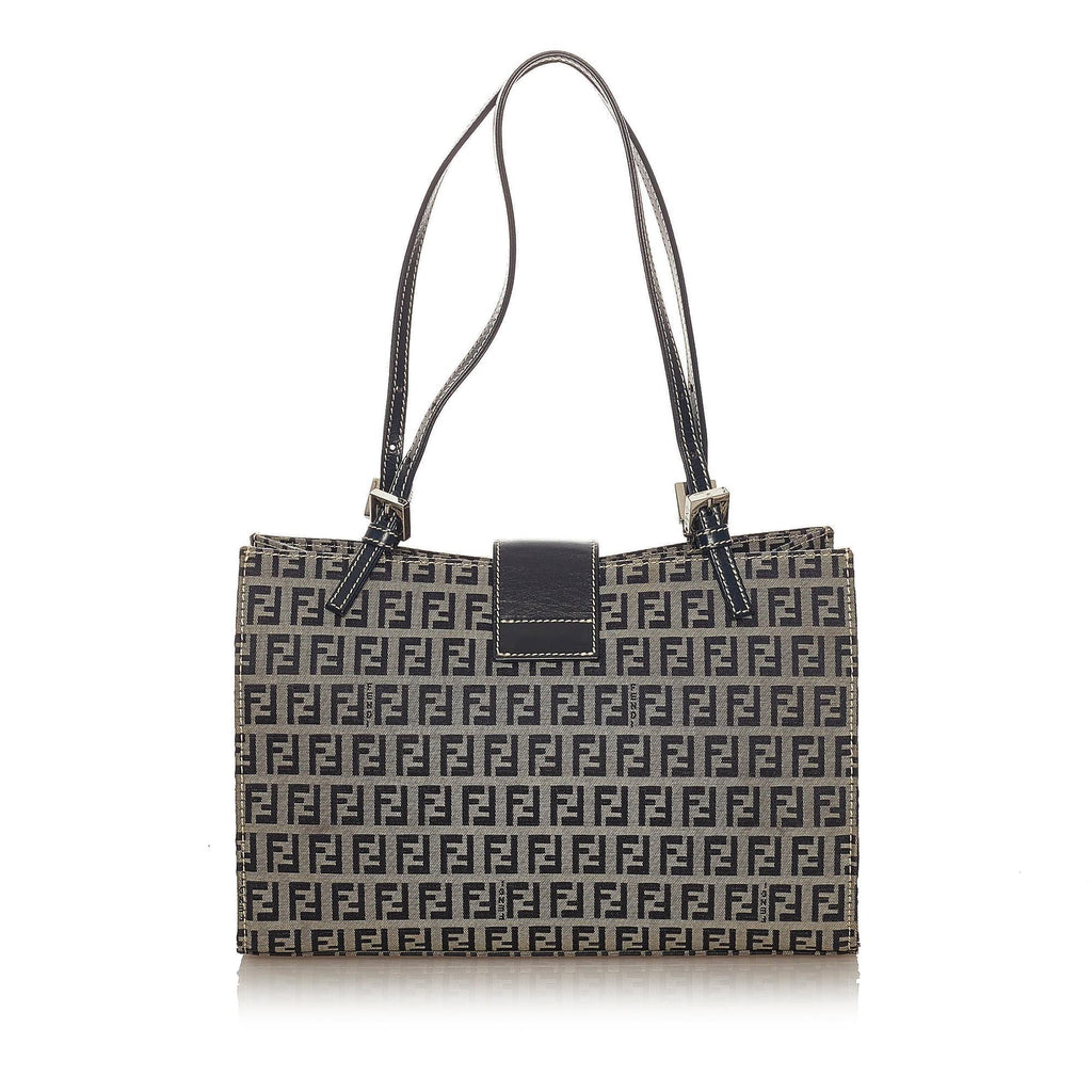 Fendi Zucchino Canvas Tote Bag (SHG-28122)