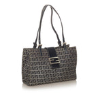 Fendi Zucchino Canvas Tote Bag (SHG-28122)