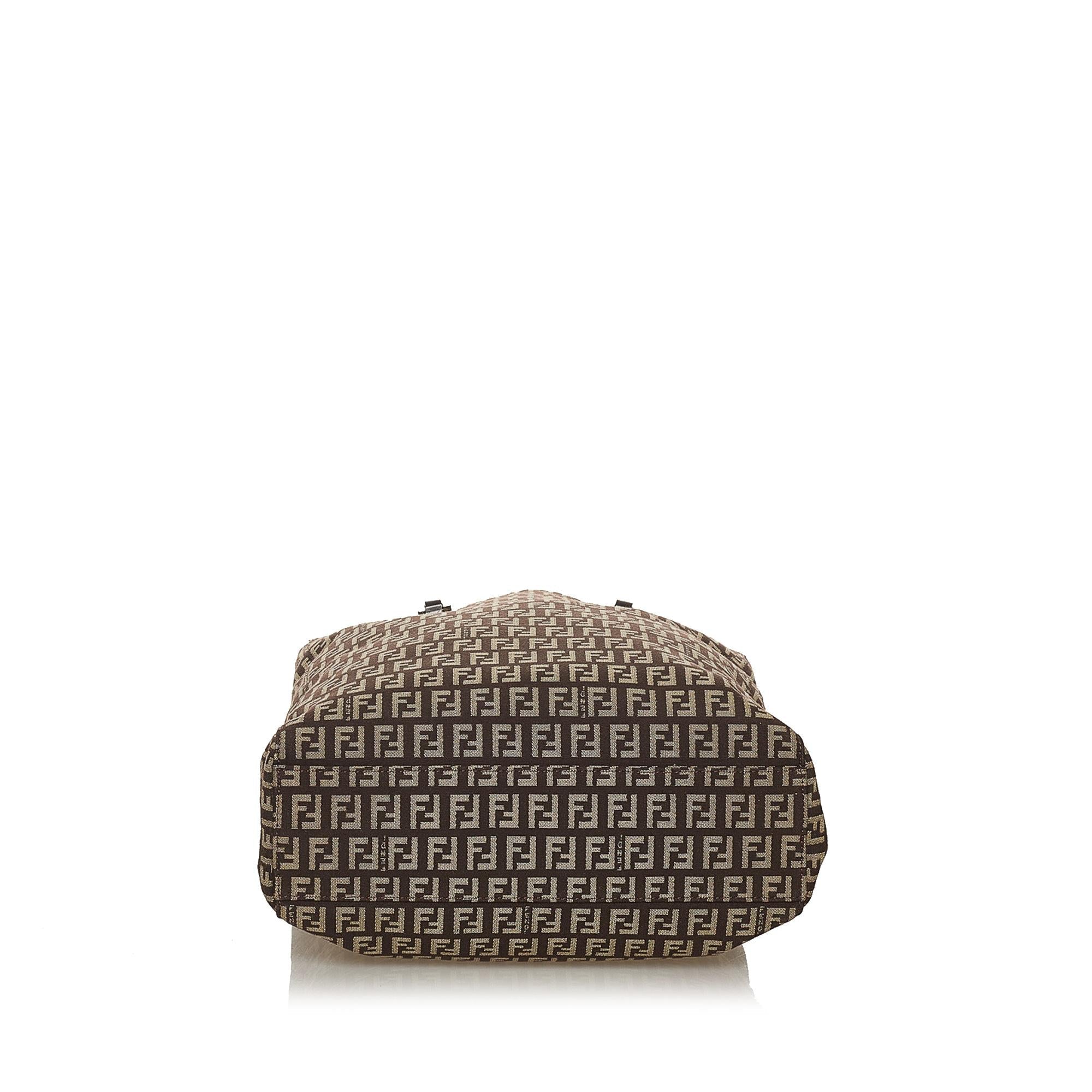 Fendi Zucchino Canvas Tote Bag (SHG-28691)
