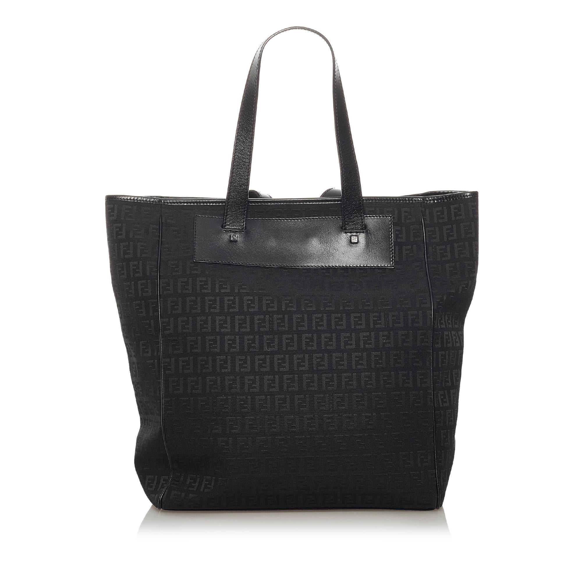 Fendi Zucchino Canvas Tote Bag (SHG-29004)