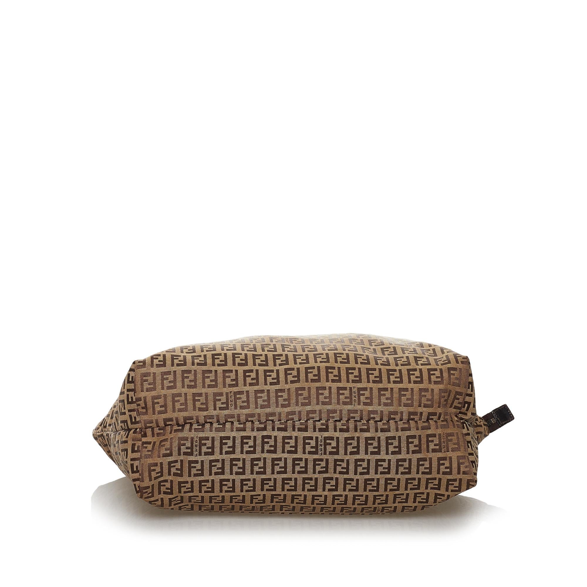 Fendi Zucchino Canvas Tote Bag (SHG-29687)