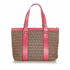 Fendi Zucchino Canvas Tote Bag (SHG-31054)