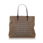 Fendi Zucchino Canvas Tote Bag (SHG-31149)