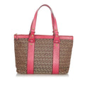 Fendi Zucchino Canvas Tote Bag (SHG-34025)