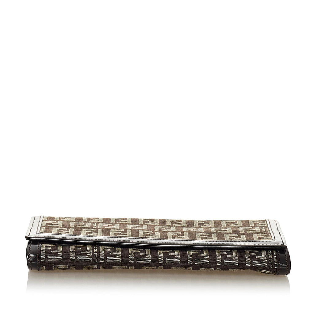 Fendi Zucchino Canvas Wallet (SHG-27187)