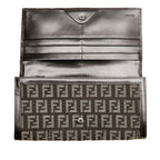 Fendi Zucchino Canvas Wallet (SHG-27187)