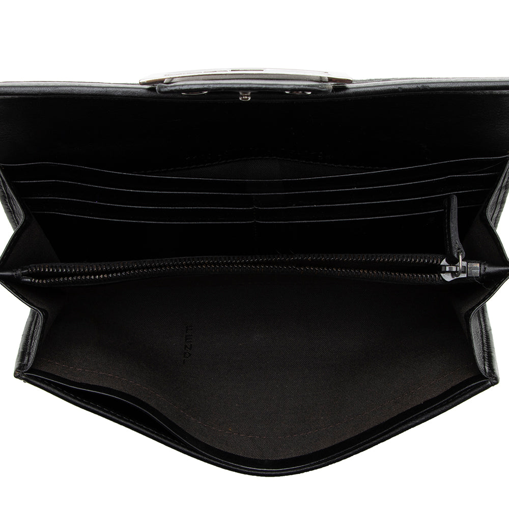 Fendi Zucchino Flap Wallet (SHF-16384)