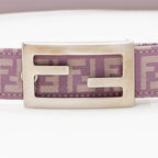Fendi Zucchino Logo Belt - Size 32 / 80cm (SHF-17928)