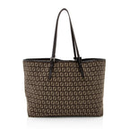 Fendi Zucchino Logo Large Tote (SHF-22042)