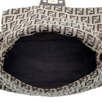 Fendi Zucchino Mini Baguette Bag (SHF-18855)