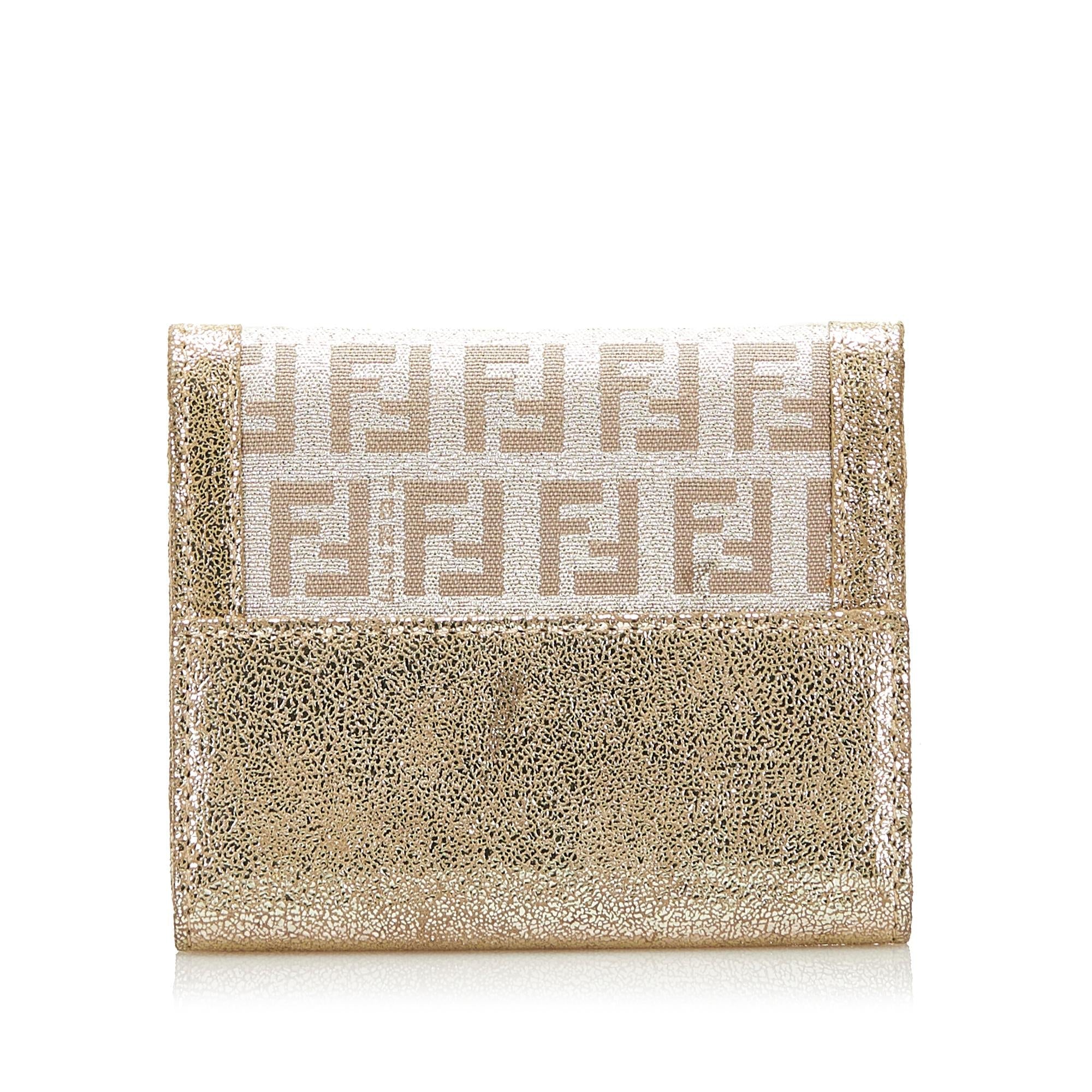 Fendi Zucchino Small Wallet (SHG-35930)