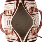 Fendi Zucchino Velvet Small Boston Satchel (SHF-18601)