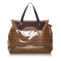 Fendi Zucchino Vinyl Tote Bag (SHG-27893)