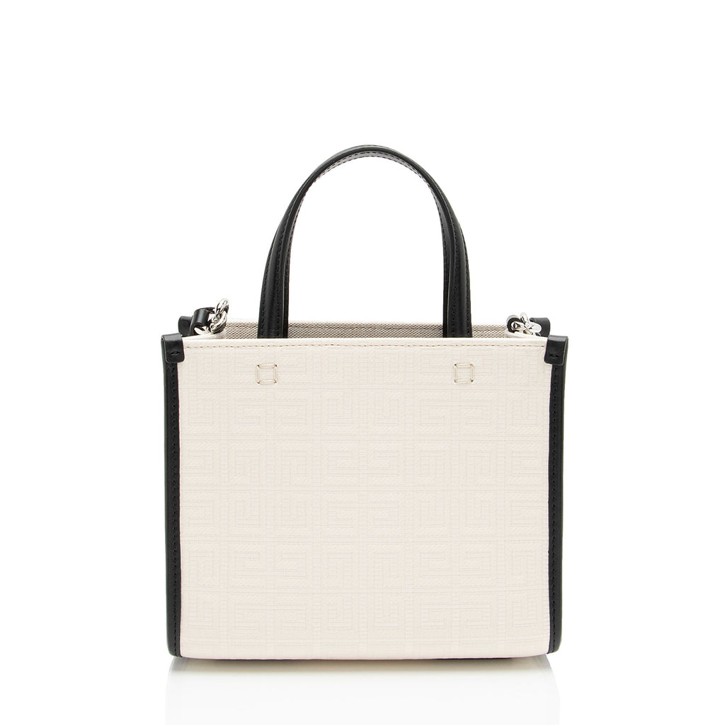Givenchy 4G Coated Canvas Mini Shopper Tote (SHF-TVlWrl)