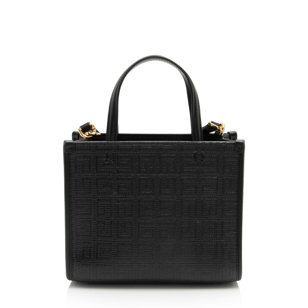 Givenchy 4G Coated Canvas Mini Shopper Tote (SHF-odKIak)