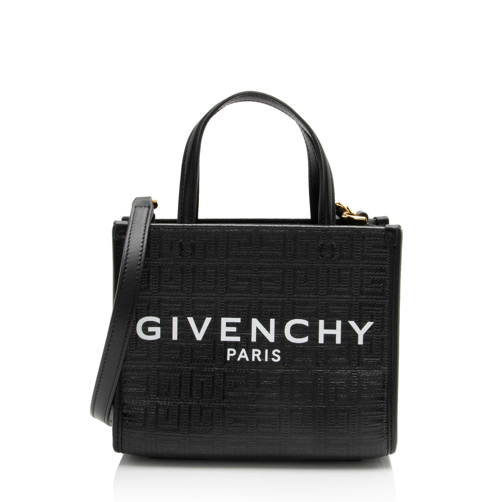 Givenchy 4G Coated Canvas Mini Shopper Tote (SHF-odKIak)