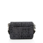 Givenchy 4G Embroidered Canvas 4G Small Shoulder Bag