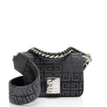 Givenchy 4G Embroidered Canvas 4G Small Shoulder Bag