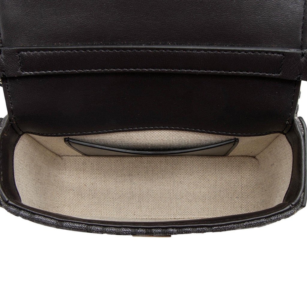 Givenchy 4G Embroidered Canvas 4G Small Shoulder Bag