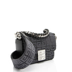 Givenchy 4G Embroidered Canvas 4G Small Shoulder Bag