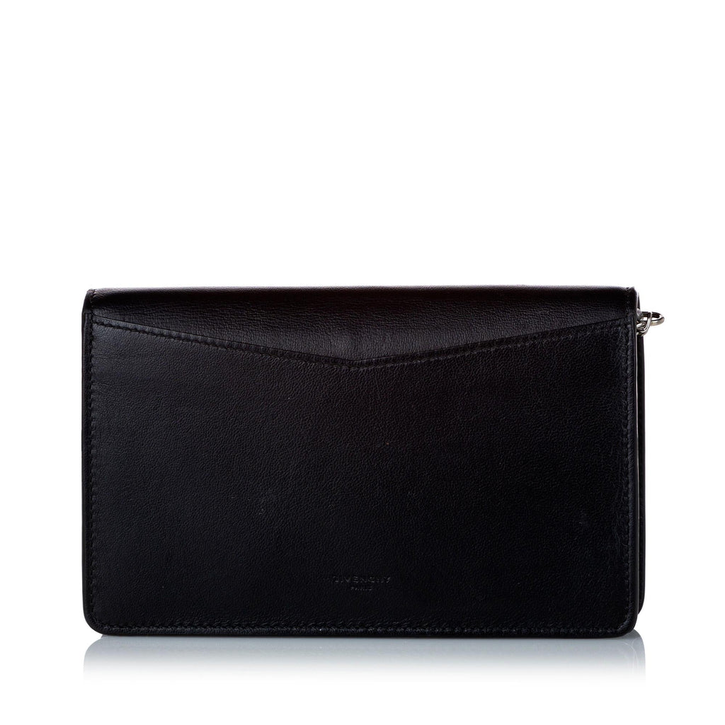 Givenchy Anagram Leather Wallet on Chain (SHG-29324)