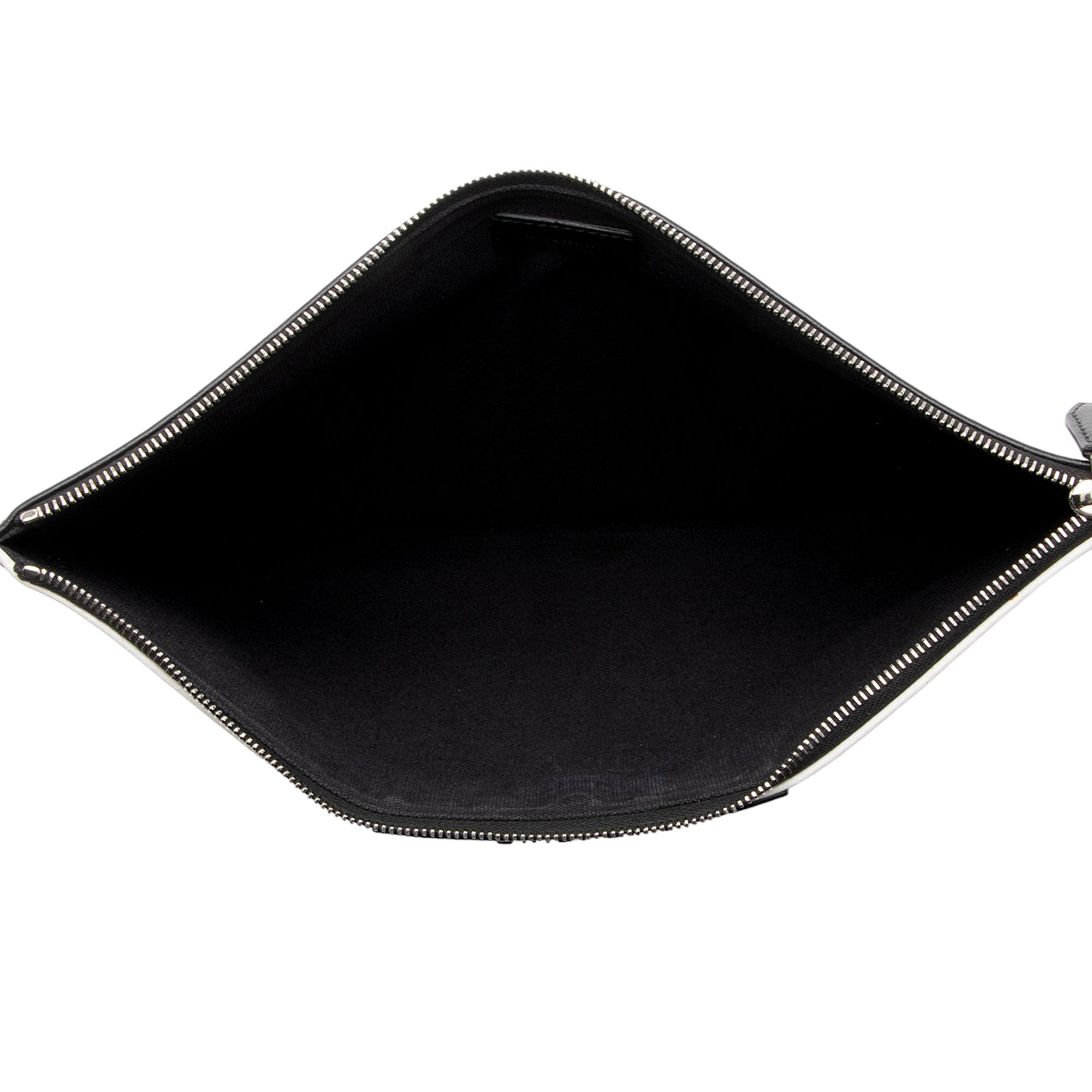 Givenchy Brogue Leather Antigona Zip Pouch (SHF-2iBJP6)