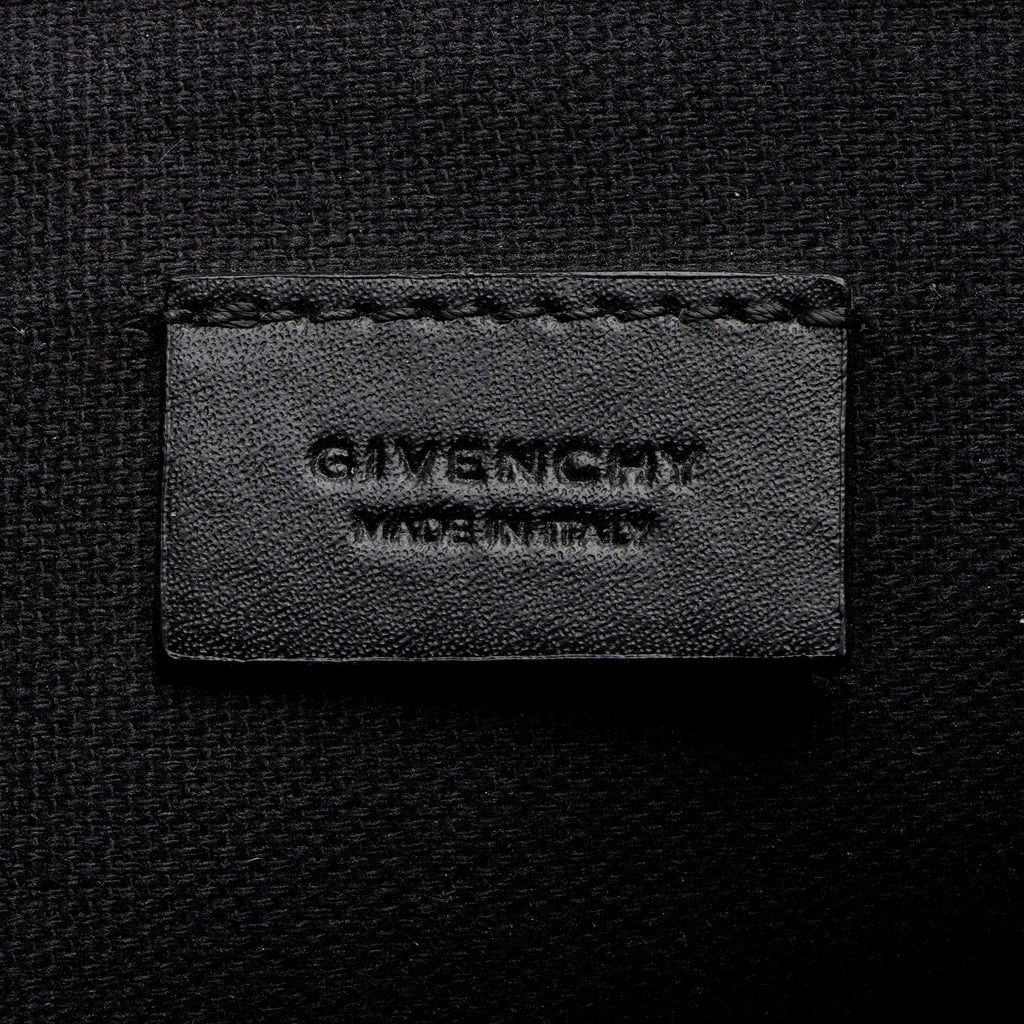 Givenchy Brogue Leather Antigona Zip Pouch (SHF-2iBJP6)