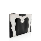 Givenchy Brogue Leather Antigona Zip Pouch (SHF-2iBJP6)
