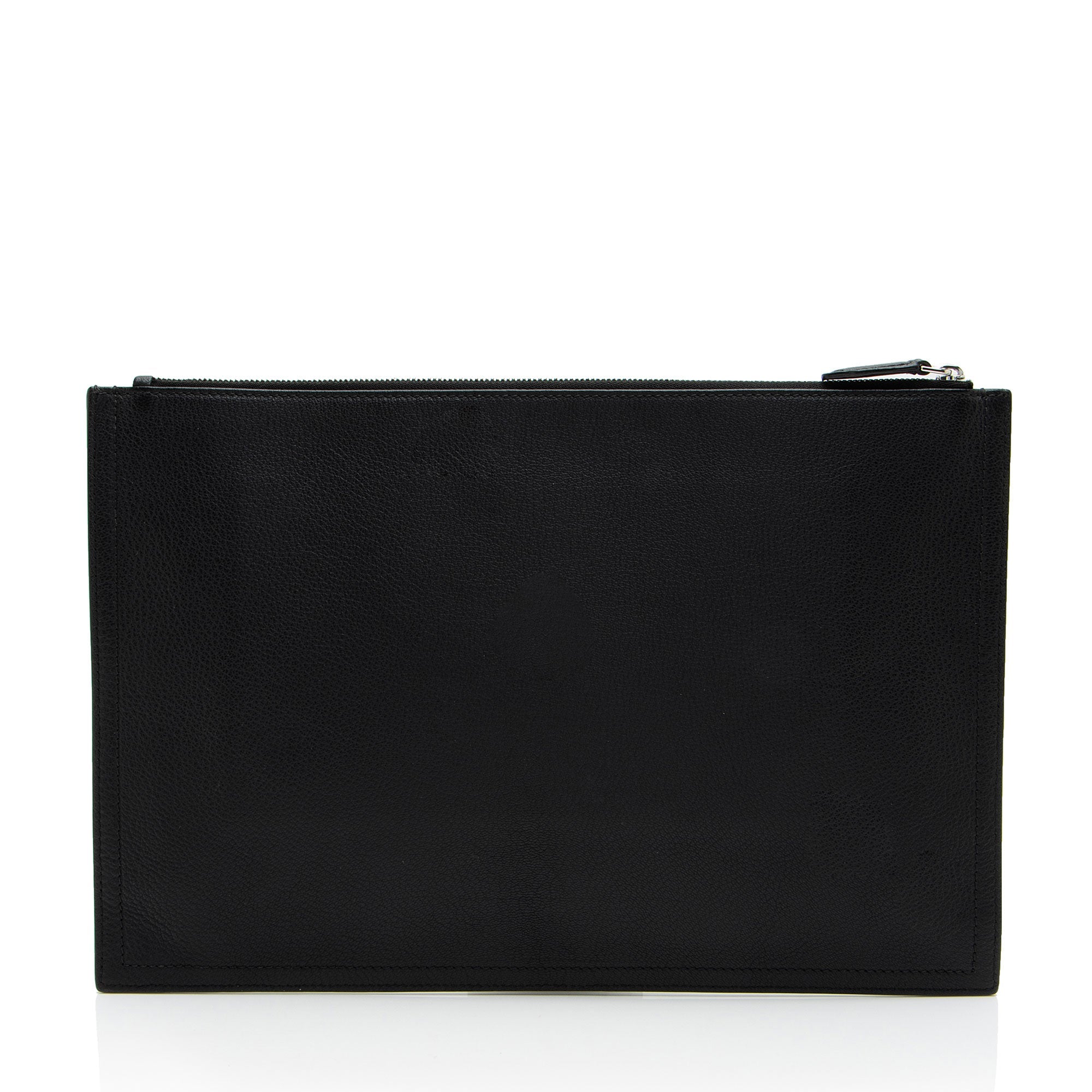 Givenchy Brogue Leather Antigona Zip Pouch