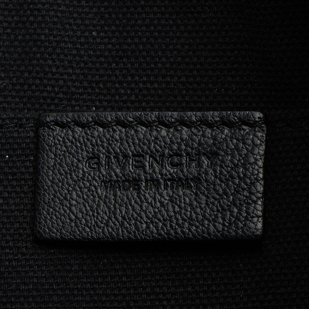 Givenchy Brogue Leather Antigona Zip Pouch