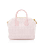 Givenchy 4G Embroidered Canvas Antigona Mini Satchel (SHF-pUIwM5)