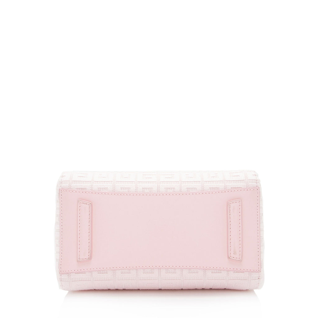 Givenchy 4G Embroidered Canvas Antigona Mini Satchel (SHF-pUIwM5)
