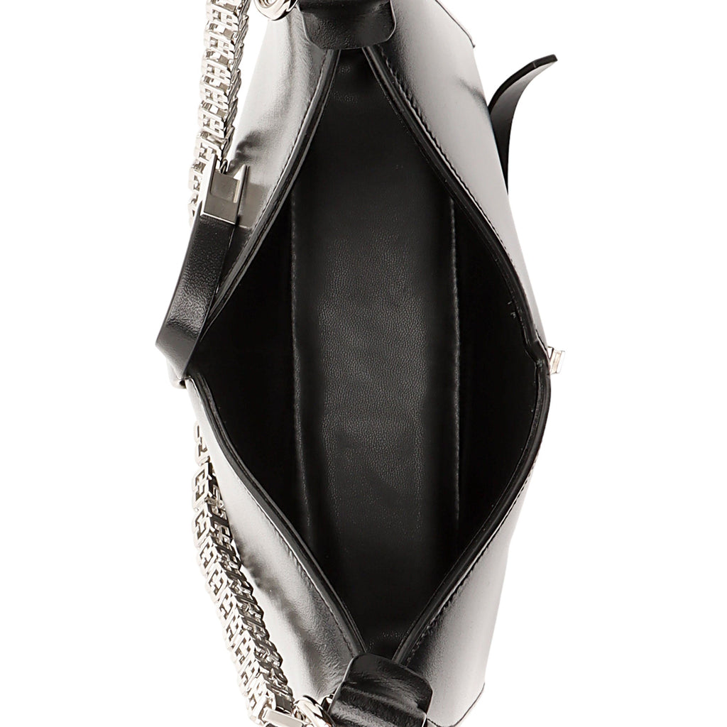 Givenchy Calfskin Cut Out Mini G Cube Chain Bag (SHF-AOJysH)