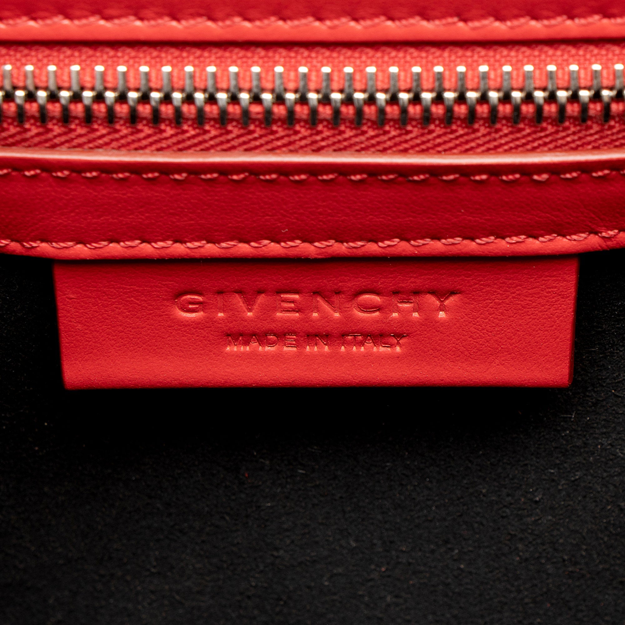 Givenchy Calfskin Pandora Box Logo Strap Mini Shoulder Bag