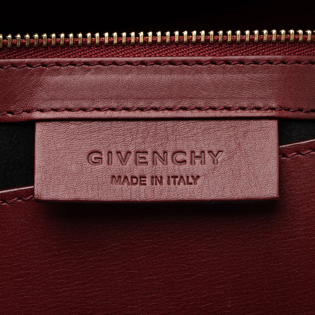 Givenchy Calfskin Pandora Box Medium Shoulder Bag (SHF-61j9kk)