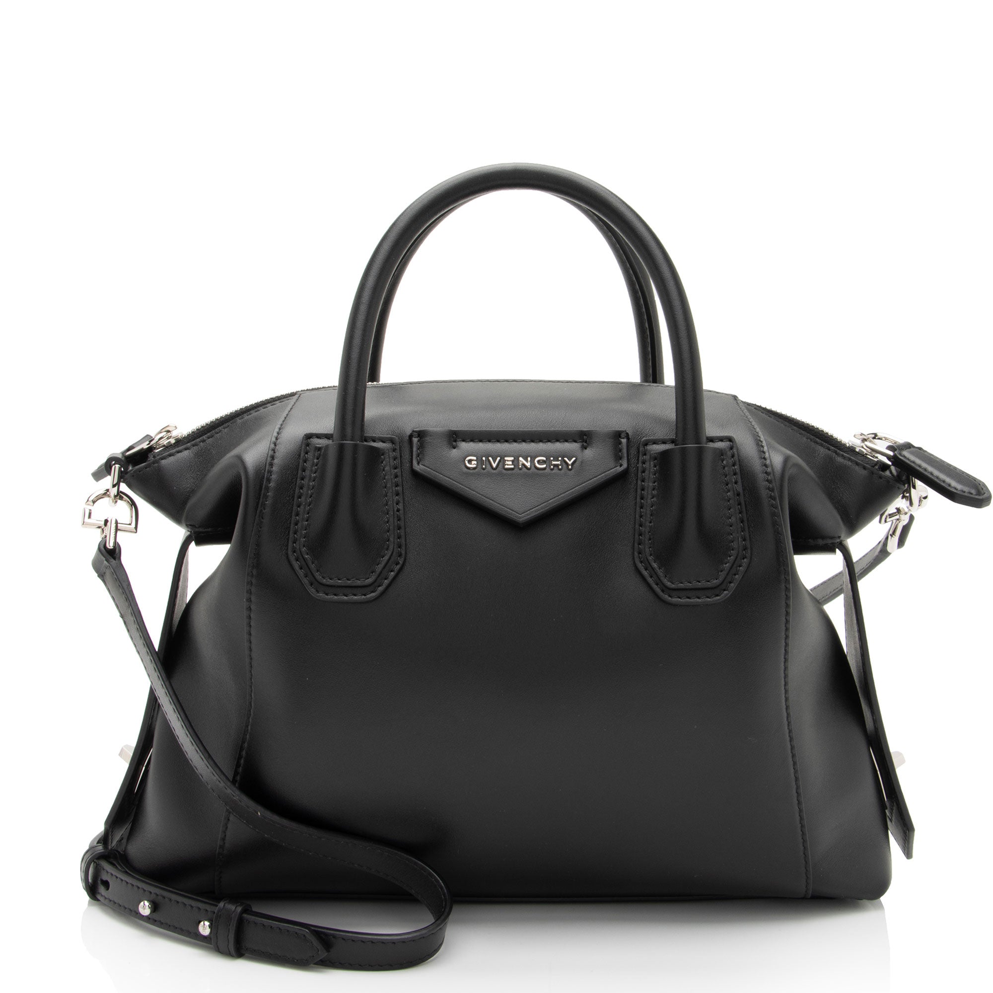 Givenchy Calfskin Soft Antigona Small Satchel (SHF-PjUtz8)