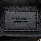 Givenchy Calfskin Striped Zip Pouch