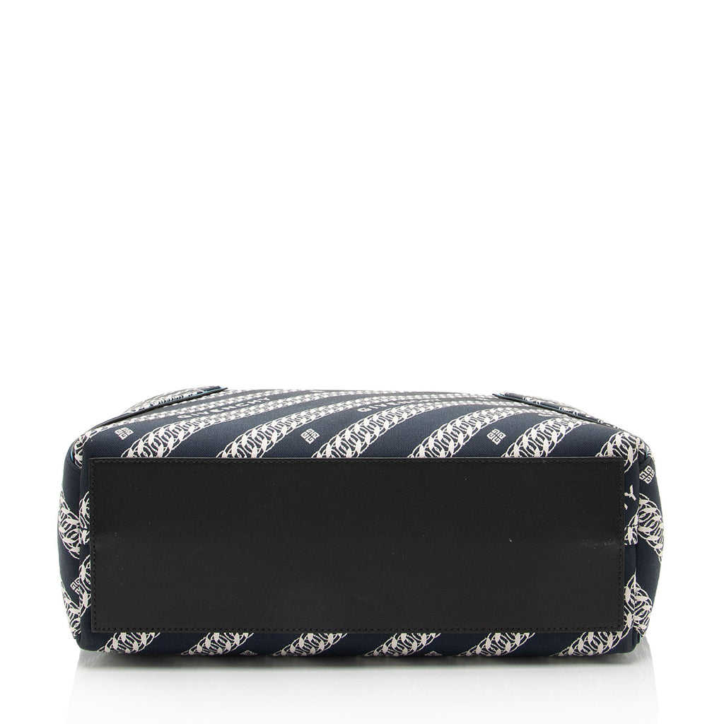 Givenchy Canvas Jacquard Bond Chain N/S Tote