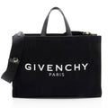 Givenchy Canvas Logo Medium Shopper Tote