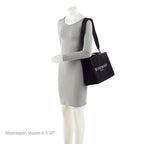 Givenchy Canvas Logo Medium Shopper Tote