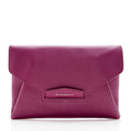 Givenchy Goatskin Antigona Envelope Medium Clutch (SHF-13962)