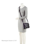Givenchy Grained Leather Nylon Voyou Skinny Crossbody