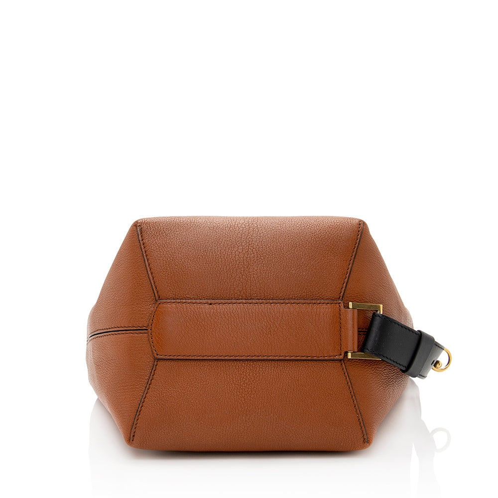 Givenchy Leather GV Bucket Bag (SHF-22089)