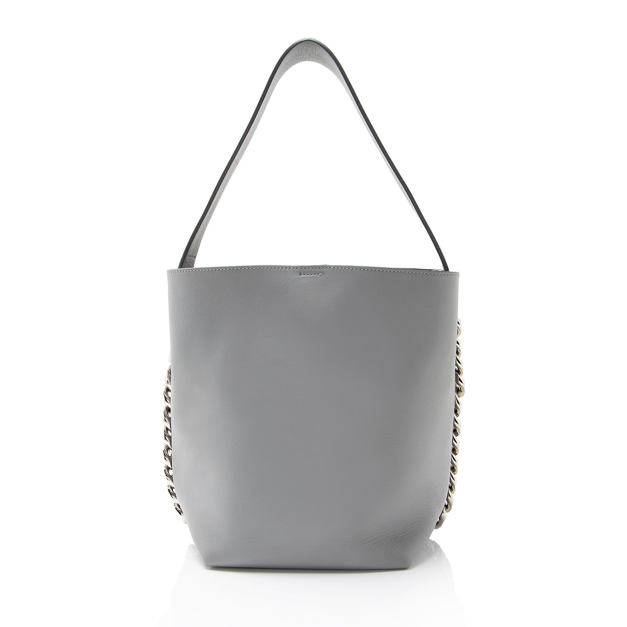 Givenchy Leather Infinity Chain Bucket Bag