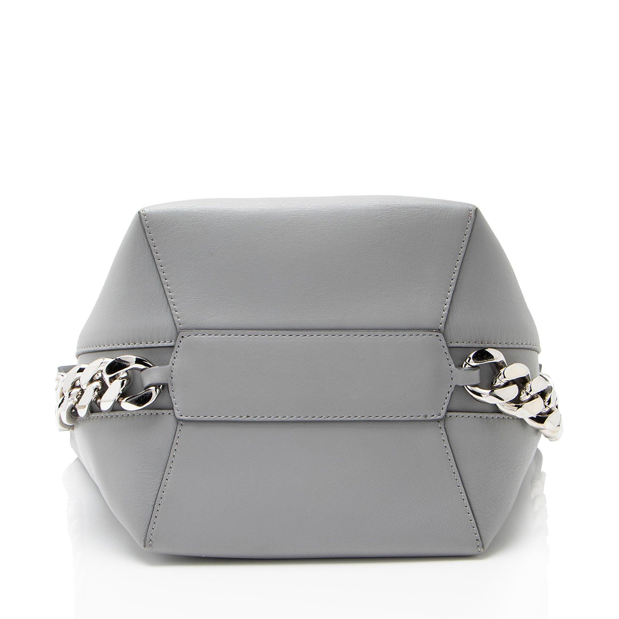 Givenchy Leather Infinity Chain Bucket Bag